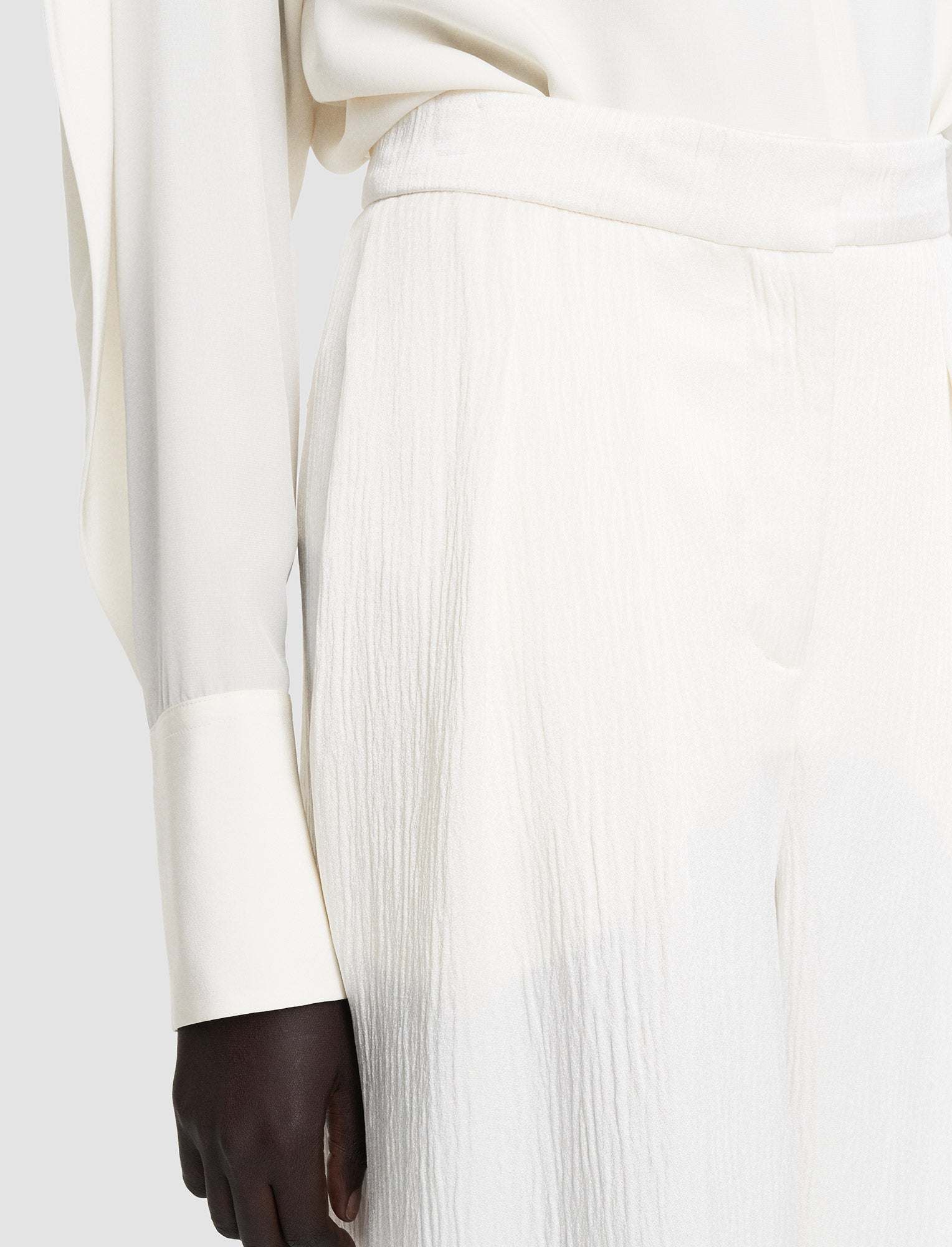 Silk Crepe de Chine Balard Blouse - Regular - Image 5