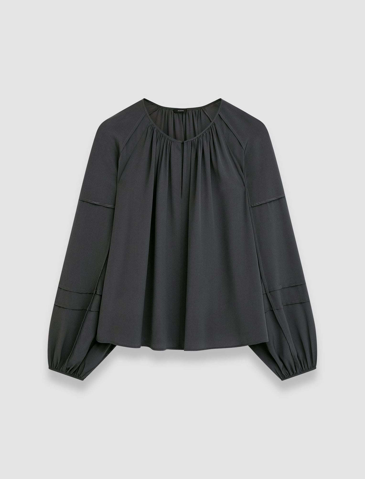 Silk Crepe de Soie Havre Blouse - 44 - Image 37