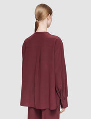 Silk Crepe de Chine Blondel Blouse - 44 - Image 46