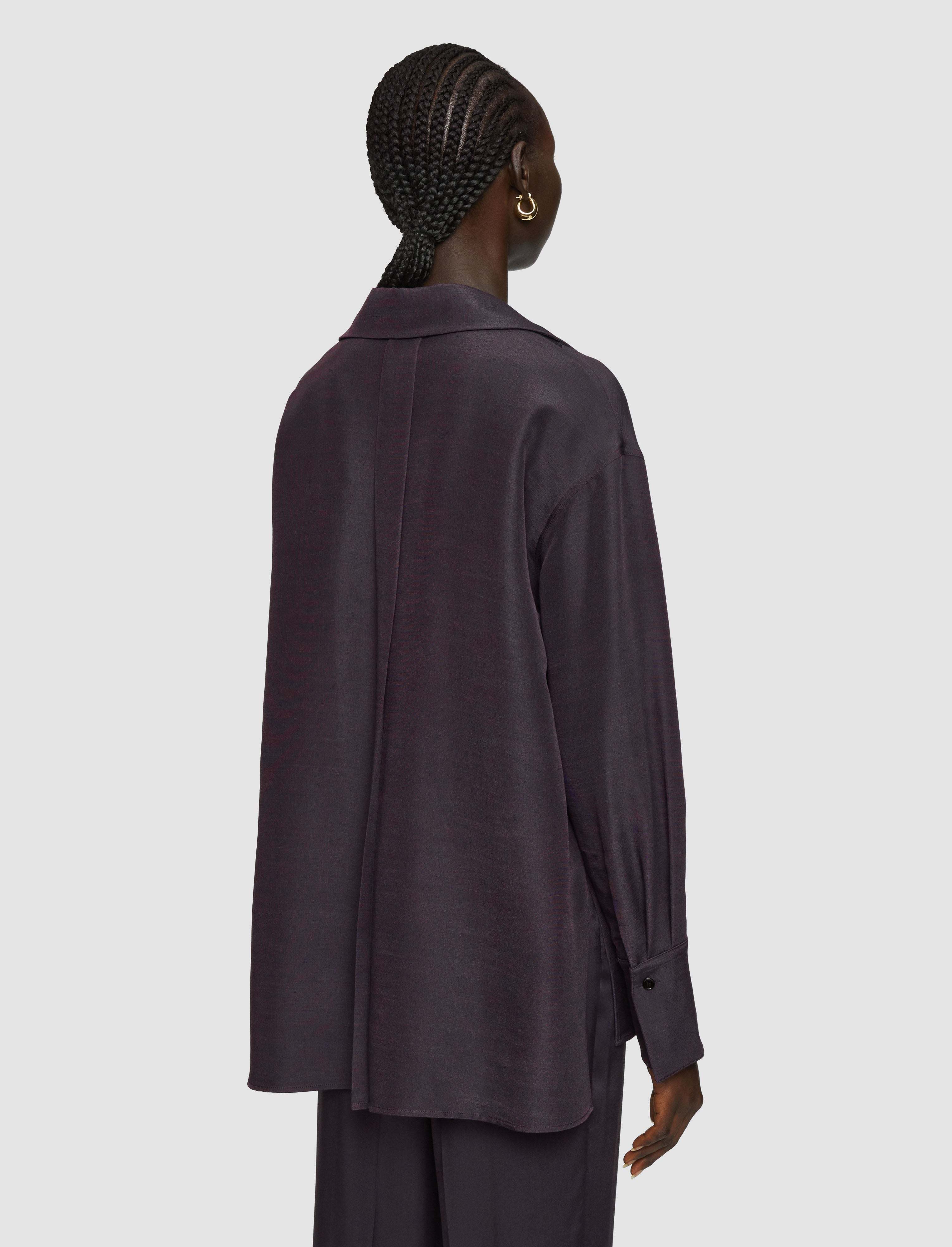 Madrid Evening Silk Blend Lace Blouse - 44 - Image 40