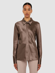 Brunel Silk Satin Blouse - 44 - Image 39